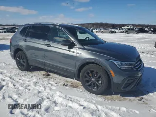 2024 Volkswagen Tiguan SE с VIN 3VVNB7AX1RM038921, выставлен на аукционе Copart как лот 45126695 с пробегом 7 907 миль миль и Списание • Salvage title. История ставок и продаж доступна на DreamBid. Изображение 4.