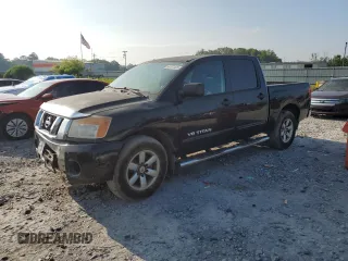 2009 Nissan Titan SE with VIN 1N6BA07DX9N300480, listed as a Copart auction lot 58662465 with 155,491 mi miles and Salvage title. Bid and sale history available at DreamBid. Image 1.
