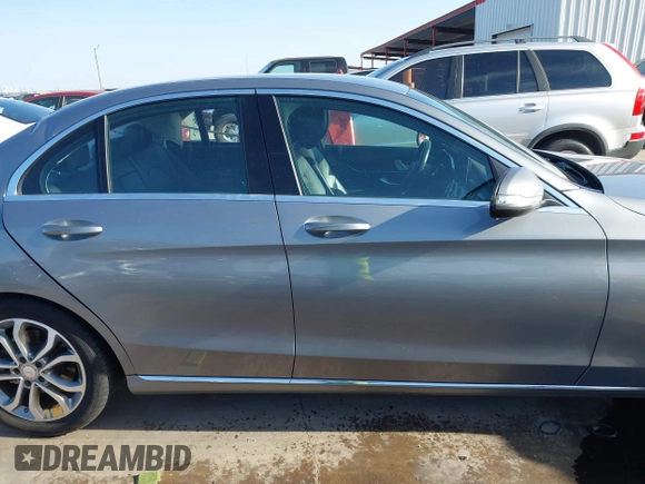 2015 Mercedes-Benz C 300 with VIN 55SWF4JBXFU077676, listed as a IAAI auction lot 41714534 with 104,177 mi miles and . Bid and sale history available at DreamBid. Image 14.