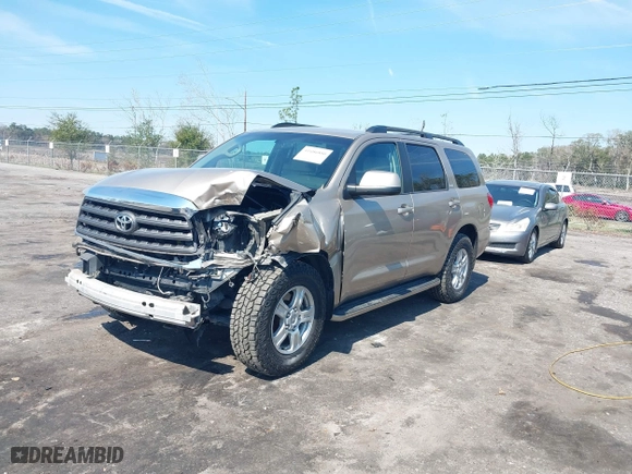 2008 Toyota Sequoia SR5 with VIN 5TDBY64AX8S010888, listed as a IAAI auction lot 41686880 with 146,358 mi miles. Bid and sale history available at carsss.com. Image 17.