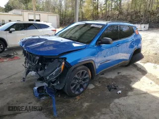 2021 Jeep Compass 80th Anniversary with VIN 3C4NJCEB8MT549145, listed as a Copart auction lot 61229145 with Not provided miles and Clean title. Bid and sale history available at DreamBid. Image 1.