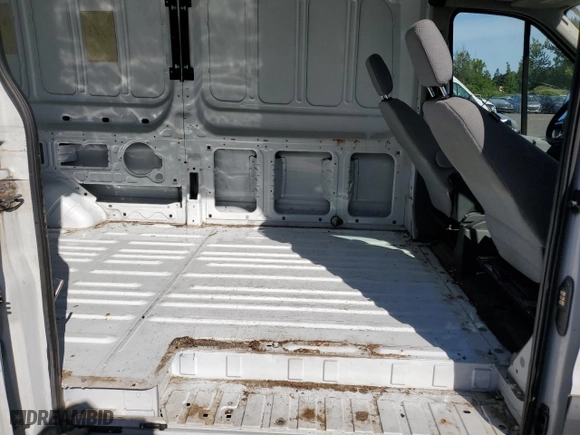 2016 Ford Transit Cargo Van with VIN 1FTYR2CG8GKB02965, listed as a Copart auction lot 58747654 with 92,455 mi miles and Salvage Title. Bid and sale history available at carsss.com. Image 11.