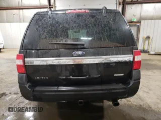 2017 Ford Expedition EL Limited with VIN 1FMJK2AT2HEA22420, listed as a Copart auction lot 43832425 with 96,595 mi miles and Salvage Title. Bid and sale history available at carsss.com. Image 6.