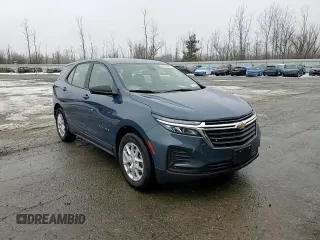 2024 Chevrolet Equinox LS with VIN 3GNAXHEGXRL316615, listed as a Copart auction lot 47014345 with 4,220 mi miles and Salvage Title. Bid and sale history available at DreamBid. Image 14.
