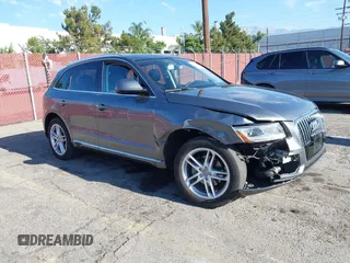 2017 Audi Q5 Premium with VIN WA1C2AFPXHA052527, listed as a IAAI auction lot 42809561 with 95,743 mi miles and . Bid and sale history available at DreamBid. Image 1.