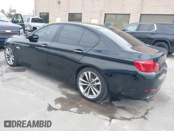 2016 BMW 5 Series 528i with VIN WBA5A5C50GD527995, listed as a IAAI auction lot 42110252 with 78,580 mi miles. Bid and sale history available at carsss.com. Image 3.