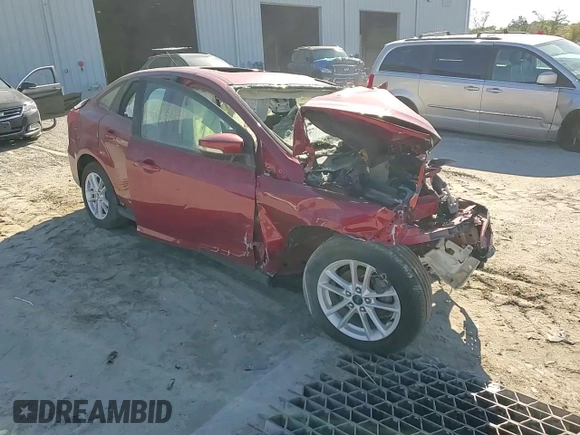 2015 Ford Focus SE with VIN 1FADP3F29FL216708, listed as a Copart auction lot 48504165 with Not Provided miles and Non Repairable. Bid and sale history available at carsss.com. Image 11.