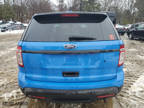 2015 Ford Police Interceptor Utility with VIN 1FM5K8AT1FGC08908, listed as a Copart auction lot 45141475 with 183,495 mi miles and Clean Title. Bid and sale history available at carsss.com. Image 6.