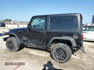 2013 Jeep Wrangler Sport with VIN 1C4AJWAG0DL618634, listed as a Copart auction lot 48982315 with 251,955 mi miles and Clean Title. Bid and sale history available at carsss.com. Image 2.