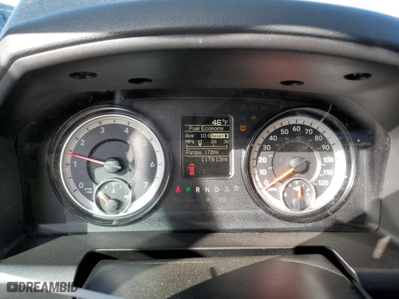 2018 Ram 2500 Tradesman with VIN 3C6UR5CJ2JG153475, listed as a Copart auction lot 80584434 with 117,813 mi miles and Salvage Title. Bid and sale history available at carsss.com. Image 9.
