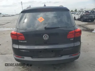 2017 Volkswagen Tiguan S with VIN WVGAV7AX8HK038419, listed as a Copart auction lot 53776155 with 72,006 mi miles and Salvage Title. Bid and sale history available at DreamBid. Image 6.