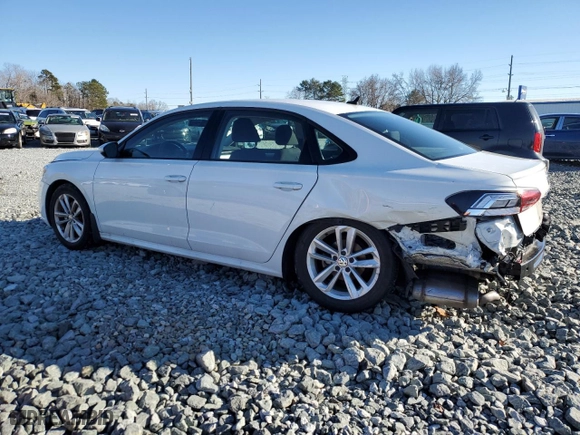 2021 Volkswagen Passat 2.0T S with VIN 1VWAA7A34MC017825, listed as a Copart auction lot 86166634 with 24,679 mi miles and Salvage Title. Bid and sale history available at carsss.com. Image 2.