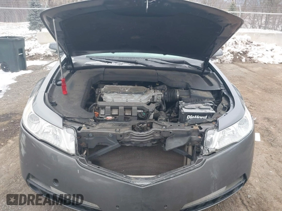 2009 Acura TL Tech with VIN 19UUA86559A012993, listed as a IAAI auction lot 41513941 with 151,680 mi miles. Bid and sale history available at carsss.com. Image 10.
