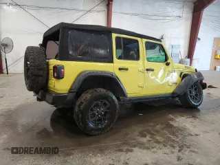 2024 Jeep Wrangler Willys z VIN 1C4RJXN66RW185935, wystawiony jako Copart lot #59908035 z przebiegiem 13 420 mil mil oraz Czysty tytuł • Clean title. Historia ofert i sprzedaży dostępna na DreamBid. Obrazek 3.