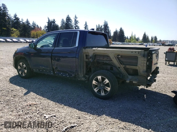 2017 Honda Ridgeline RTL z VIN 5FPYK3F56HB001983, wystawiony jako Copart lot #54862915 z przebiegiem 96 547 mil mil oraz Szkoda całkowita • Salvage title. Historia ofert i sprzedaży dostępna na DreamBid. Obrazek 2.