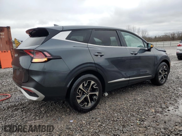 2024 Kia Sportage EX with VIN 5XYK33DF6RG143977, listed as a Copart auction lot 42854155 with 26,071 mi miles and Salvage Title. Bid and sale history available at carsss.com. Image 3.