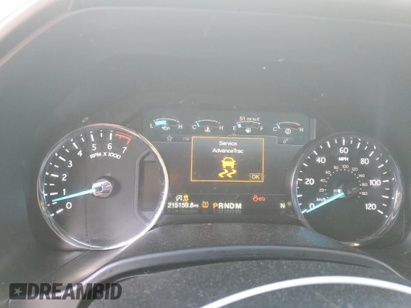 2018 Ford Expedition Limited with VIN 1FMJU2AT8JEA23555, listed as a Copart auction lot 51931575 with 215,159 mi miles and Salvage title. Bid and sale history available at DreamBid. Image 9.