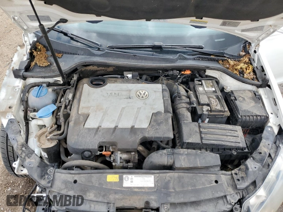 2012 Volkswagen Jetta TDI w/Sunroof with VIN 3VWPL7AJ2CM698003, listed as a Copart auction lot 62543725 with 109,748 mi miles and Salvage title. Bid and sale history available at DreamBid. Image 12.