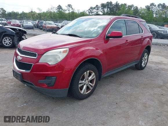 2012 Chevrolet Equinox LT w/1LT with VIN 2GNALDEKXC1267546, listed as a IAAI auction lot 42091927 with 146,022 mi miles. Bid and sale history available at carsss.com. Image 2.