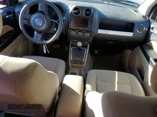 2016 Jeep Compass 75th Anniversary with VIN 1C4NJCBB7GD513753, listed as a Copart auction lot 43502735 with 73,887 mi miles and Salvage Title. Bid and sale history available at carsss.com. Image 8.