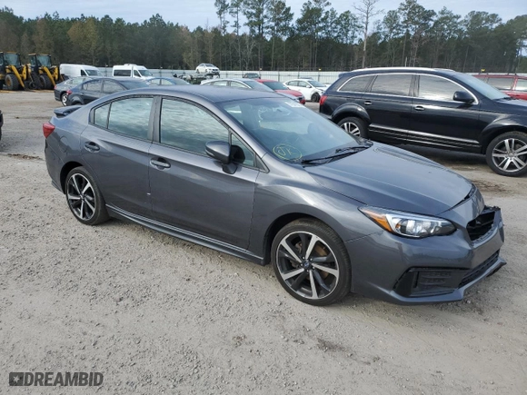 2020 Subaru Impreza Sport with VIN 4S3GKAL6XL3610439, listed as a Copart auction lot 77541023 with 78,075 mi miles and Clean Title. Bid and sale history available at carsss.com. Image 4.