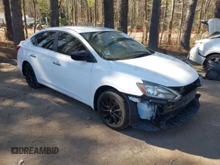 2018 Nissan Sentra S with VIN 3N1AB7AP2JY282221, listed as a IAAI auction lot 41877250 with 88,190 mi miles and . Bid and sale history available at DreamBid. Image 1.
