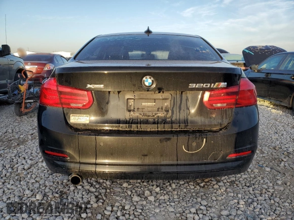 2016 BMW 3 Series 320i xDrive with VIN WBA8E5G50GNT94824, listed as a Copart auction lot 48021425 with 126,266 mi miles and Salvage Title. Bid and sale history available at carsss.com. Image 6.