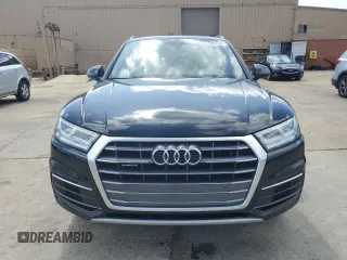 2018 Audi Q5 Premium Plus z VIN WA1BNAFY3J2204627, wystawiony jako Copart lot #58425375 z przebiegiem Nie podano mil oraz Czysty tytuł • Clean title. Historia ofert i sprzedaży dostępna na DreamBid. Obrazek 5.