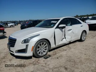 2015 Cadillac CTS Luxury RWD z VIN 1G6AR5SX2F0105250, wystawiony jako Copart lot #46217535 z przebiegiem 97 962 mil mil oraz Szkoda całkowita • Salvage title. Historia ofert i sprzedaży dostępna na DreamBid. Obrazek 1.