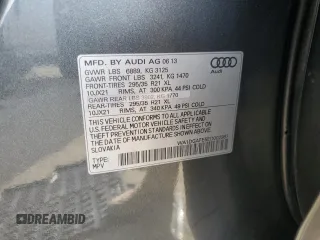 2014 Audi Q7 3.0T S line Prestige with VIN WA1DGAFE5ED002987, listed as a Copart auction lot 47359395 with 130,436 mi miles and Salvage Title. Bid and sale history available at carsss.com. Image 14.