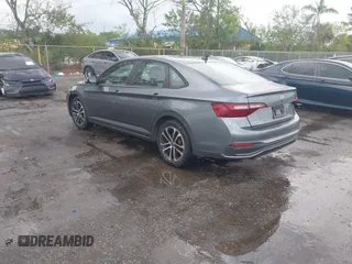 2023 Volkswagen Jetta Sport with VIN 3VWBM7BU8PM005151, listed as a IAAI auction lot 41886412 with 23,351 mi miles and . Bid and sale history available at DreamBid. Image 3.