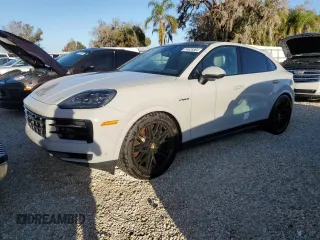2024 Porsche Cayenne E-Hybrid Hybrid with VIN WP1BE2AY3RDA59297, listed as a Copart auction lot 74626864 with 1,532 mi miles and Non repairable. Bid and sale history available at DreamBid. Image 1.