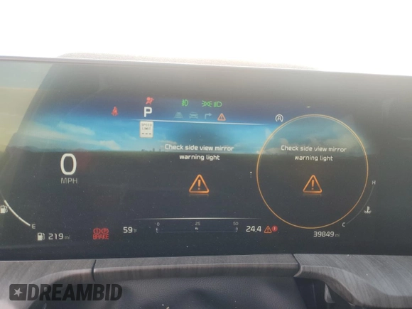 2023 Kia Telluride SX X-Line z VIN 5XYP5DGC7PG329497, wystawiony jako Copart lot #76960214 z przebiegiem 39 849 mil mil oraz Szkoda całkowita • Salvage title. Historia ofert i sprzedaży dostępna na DreamBid. Obrazek 9.