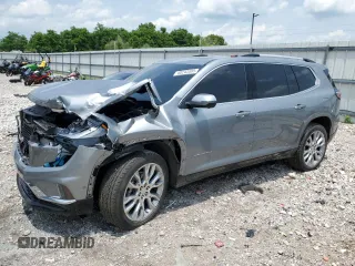 2024 GMC Acadia AWD Denali with VIN 1GKENRKS7RJ163220, listed as a Copart auction lot 60242595 with 12,629 mi miles and Salvage title. Bid and sale history available at DreamBid. Image 1.