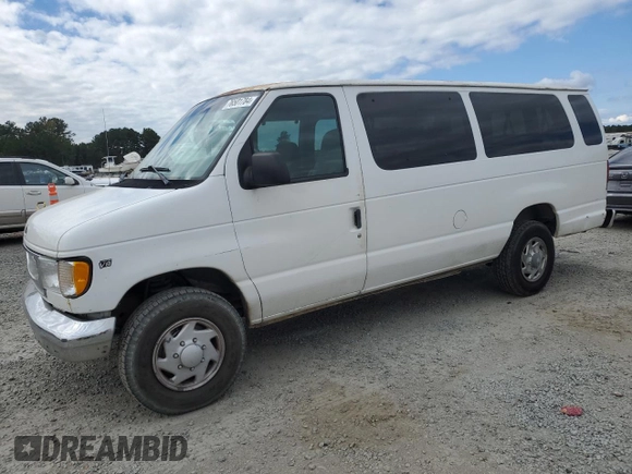 1998 Ford Econoline Wagon XL z VIN 1FBSS31L0WHC02316, wystawiony jako Copart lot #76501784 z przebiegiem 235 832 mil mil oraz Szkoda całkowita • Salvage title. Historia ofert i sprzedaży dostępna na DreamBid. Obrazek 1.
