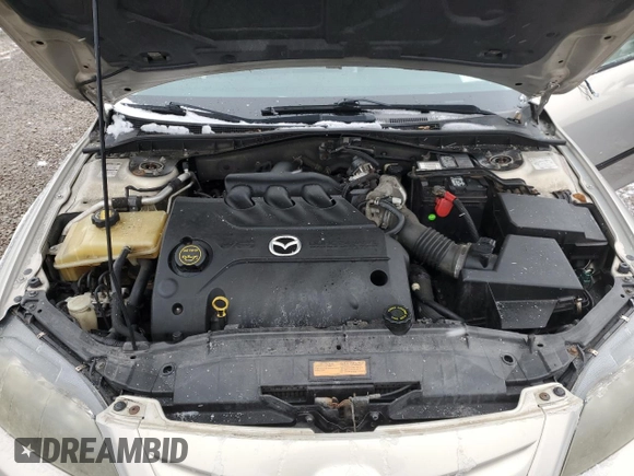 2007 Mazda 6 S Sport VE with VIN 1YVHP80D375M12226, listed as a Copart auction lot 51972495 with 124,787 mi miles and Salvage Title. Bid and sale history available at DreamBid. Image 11.