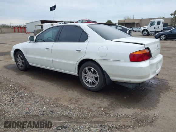 2000 Acura TL with VIN 19UUA5667YA035780, listed as a IAAI auction lot 41845474 with 63,314 mi miles. Bid and sale history available at carsss.com. Image 3.