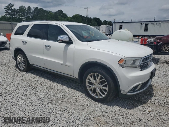2014 Dodge Durango Citadel z VIN 1C4RDHEG8EC303906, wystawiony jako Copart lot #60835995 z przebiegiem 283 218 mil mil oraz Szkoda całkowita • Salvage title. Historia ofert i sprzedaży dostępna na DreamBid. Obrazek 4.
