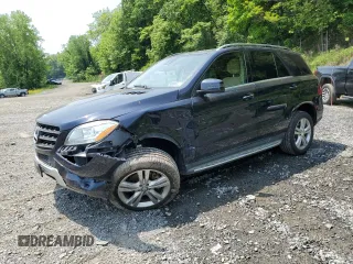 2015 Mercedes-Benz M 350 with VIN 4JGDA5HB2FA529997, listed as a Copart auction lot 59504795 with 69,872 mi miles and Salvage title. Bid and sale history available at DreamBid. Image 1.