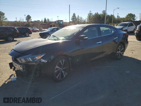 2018 Nissan Maxima SR with VIN 1N4AA6AP0JC403160, listed as a Copart auction lot 82152374 with 85,409 mi miles and Salvage Title. Bid and sale history available at carsss.com. Image 1.