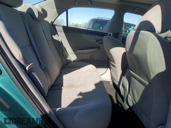 2010 Toyota Corolla with VIN 1NXBU4EE3AZ281936, listed as a Copart auction lot 88146295 with 56,007 mi miles and Salvage Title. Bid and sale history available at DreamBid. Image 10.