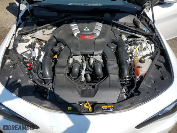 2018 Alfa Romeo Giulia Quadrifoglio with VIN ZARFAEAV4J7583654, listed as a Copart auction lot 69845204 with 26,286 mi miles and Salvage Title. Bid and sale history available at carsss.com. Image 11.