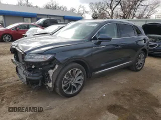 2021 Lincoln Nautilus Reserve with VIN 2LMPJ8KP3MBL08756, listed as a Copart auction lot 85535854 with 31,313 mi miles and Salvage title. Bid and sale history available at DreamBid. Image 1.