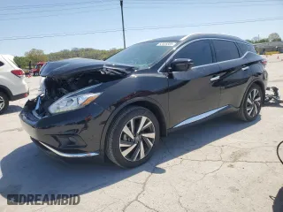 2018 Nissan Murano Platinum with VIN 5N1AZ2MG7JN125770, listed as a Copart auction lot 52526565 with 60,661 mi miles and Salvage Title. Bid and sale history available at carsss.com. Image 1.