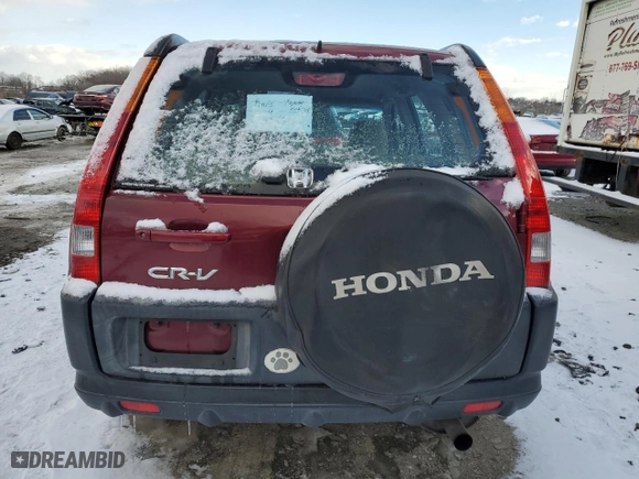 2003 Honda CR-V LX with VIN SHSRD78553U156974, listed as a Copart auction lot 87223494 with 198,811 mi miles and Clean Title. Bid and sale history available at carsss.com. Image 6.