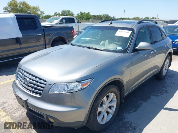 2004 Infiniti FX with VIN JNRAS08W74X223558, listed as a IAAI auction lot 42017995 with 138,239 mi miles and . Bid and sale history available at DreamBid. Image 2.