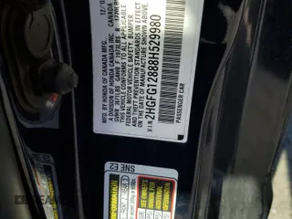 2008 Honda Civic Cpe EX with VIN 2HGFG12888H529980, listed as a Copart auction lot 47236485 with 203,192 mi miles and Salvage Title. Bid and sale history available at carsss.com. Image 14.