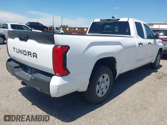 2022 Toyota Tundra with VIN 5TFKB5CDXNX001458, listed as a IAAI auction lot 42640278 with 51,718 mi miles and . Bid and sale history available at DreamBid. Image 4.