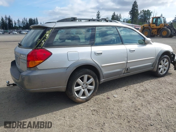 2007 Subaru Legacy Outback Limited with VIN 4S4BP62C777338569, listed as a IAAI auction lot 42218266 with 161,385 mi miles and . Bid and sale history available at DreamBid. Image 4.