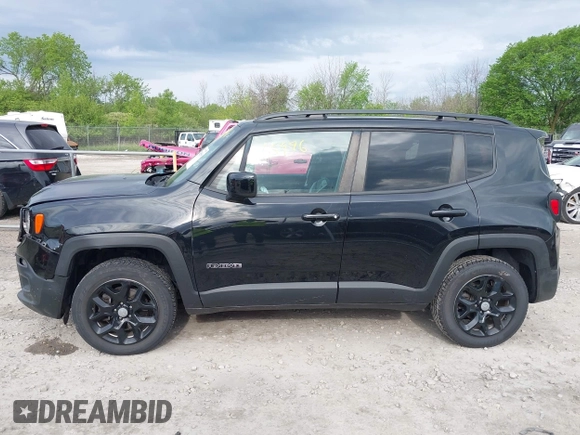 2018 Jeep Renegade Altitude with VIN ZACCJBBB8JPJ33232, listed as a IAAI auction lot 42365996 with 45,423 mi miles and . Bid and sale history available at DreamBid. Image 14.